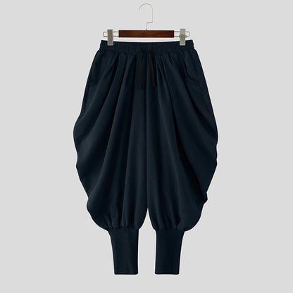 Solid Colour Harem Pants | Drawstring | 3 Colours | S–5XL