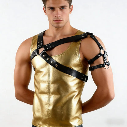 Body Harness with Upper Arm Straps – Full Body Bold Statement Harness | Adjustable