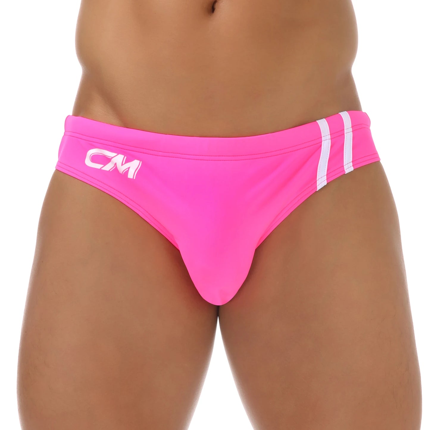 Low-Rise Swim Briefs – 5 Colours | M–3XL | Nylon & Spandex