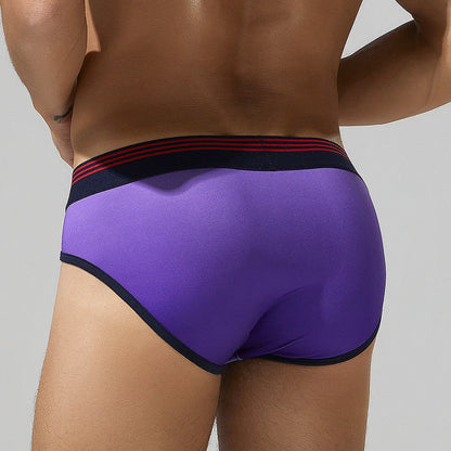 Gradient Low-Rise Briefs – 4 Colours | M–2XL | Polyester & Elastane
