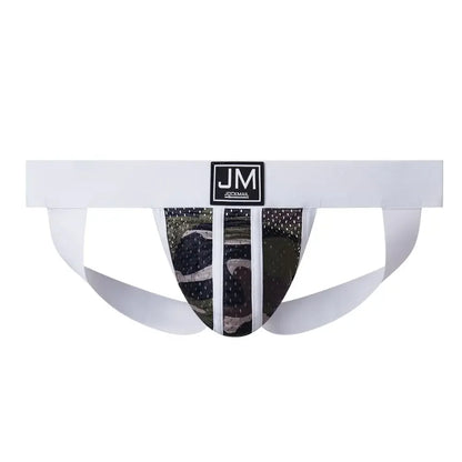 Camo Mesh Jockstrap – 6 Colours | M–2XL | Polyester & Lycra