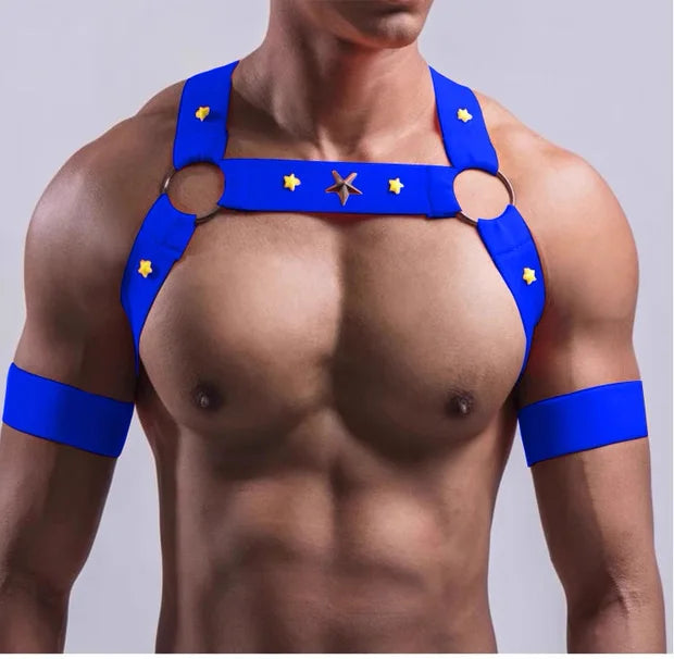 Chest Harness – 9 Colours | One Size | Elastane