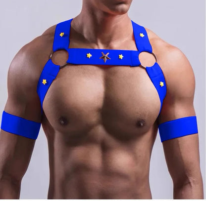 Chest Harness – 9 Colours | One Size | Elastane