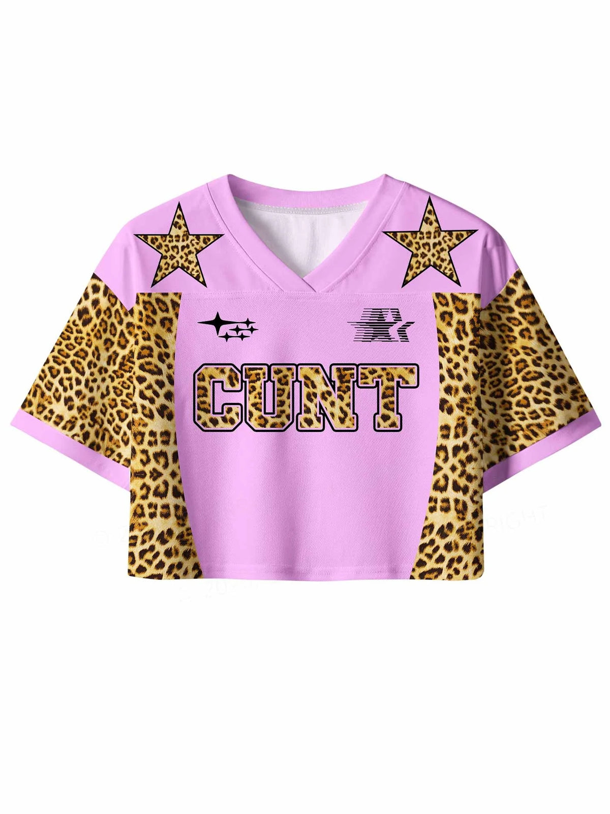 3D Print Mesh Crop Top – Cunt | S–4XL | 100% Polyester
