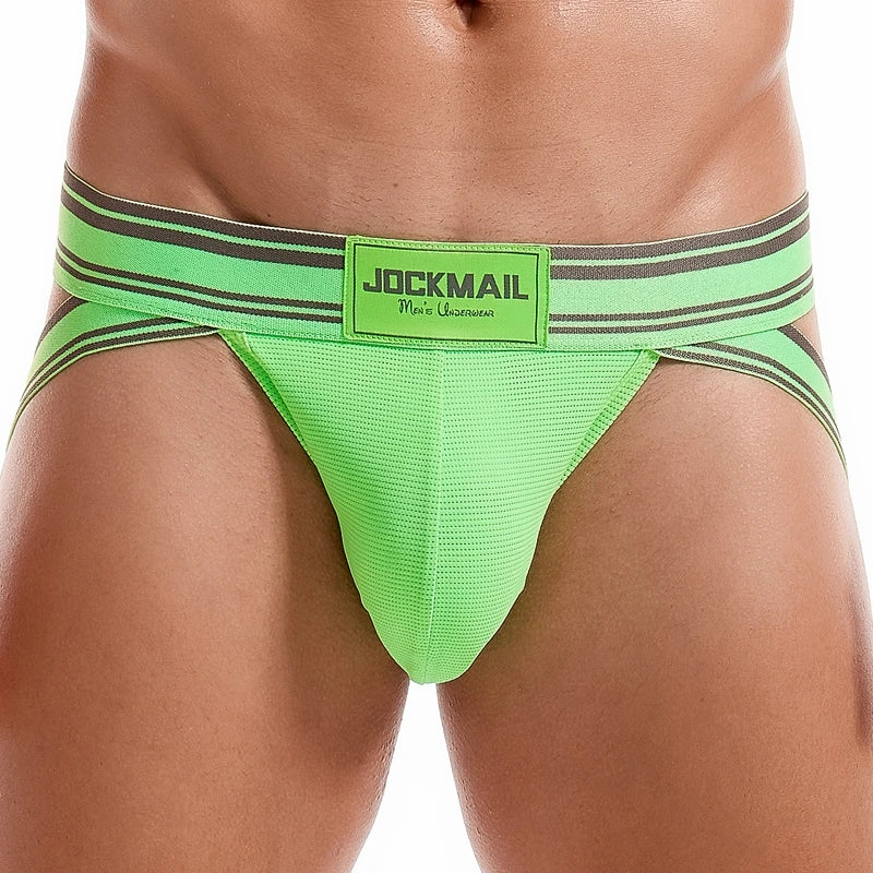 Wide-Waistband Jockstrap – 13 Colours | M–XXL | Nylon & Lycra