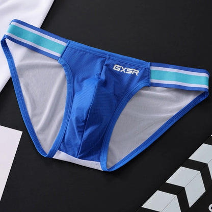 Letter Print Brief – 2 Colours | M–2XL | Polyester & Elastane