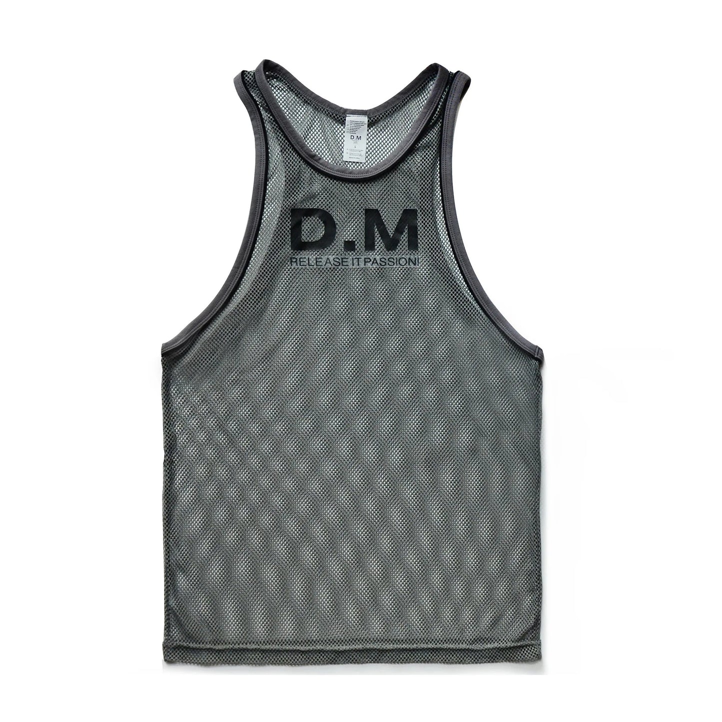Mesh Tank Top – 5 Colours | M–2XL | Nylon & Elastane