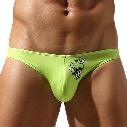 Box Me In Boxer Brief – Green, Orange, Rosé, Blue & White | M–XXL