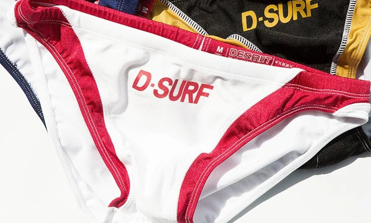 Colour-Block Swim Trunks – 4 Colours | M–2XL | Nylon & Elastane