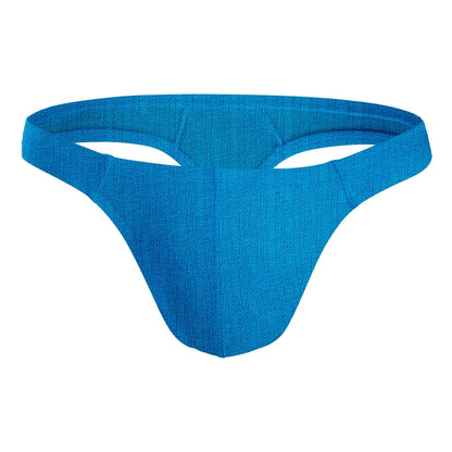 Men's Embossed Jockstrap G-String – Breathable Sexy Underwear with 3D Sculpted Pocket | M–XXL