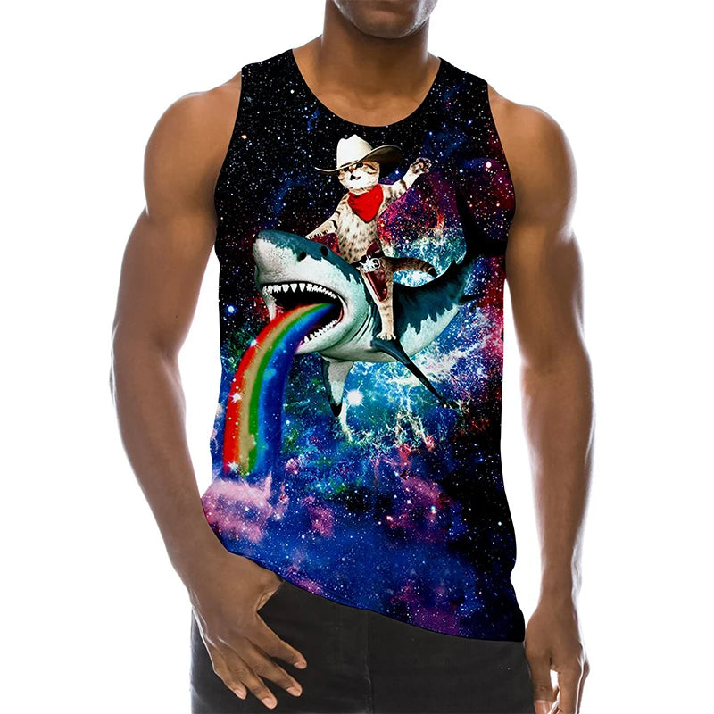 Graphic Print Tank Top | 15 Designs | XS–6XL