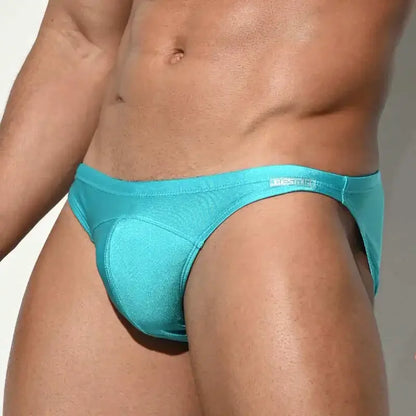 Swim Brief – Light Yellow, Lake Blue & Dark Blue | M–2XL | Nylon & Elastane
