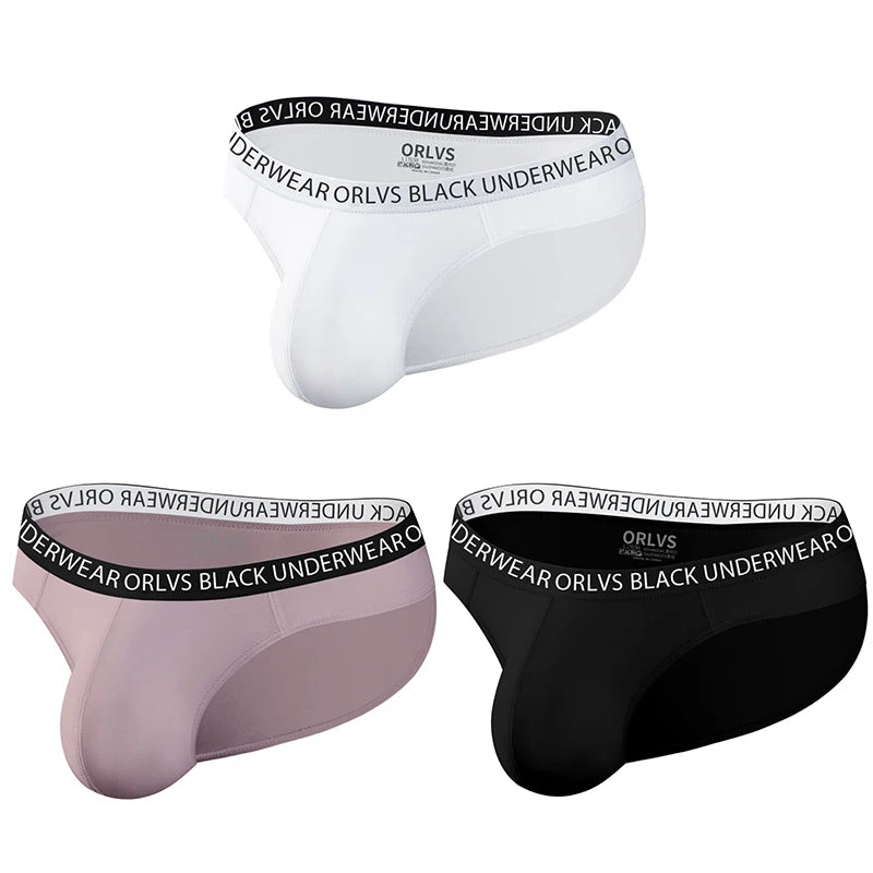 Men's Hip Briefs 3-Pack | 10 Different Sets | M–2XL
