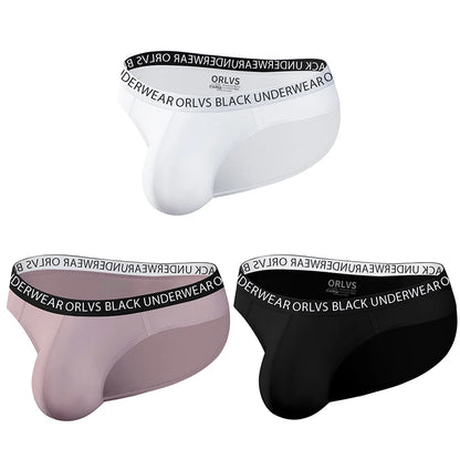 Men's Hip Briefs 3-Pack | 10 Different Sets | M–2XL