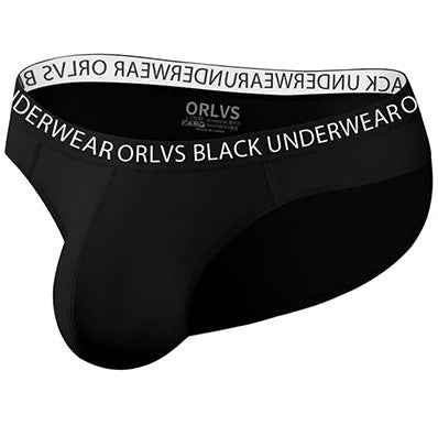 Men's Hip Brief or Tanga | White, Pink & Black | M–2XL