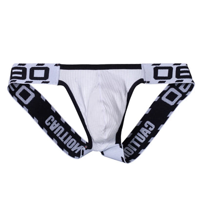 No-Waistband Jockstrap – 10 Colours | M–2XL | Cotton & Mesh