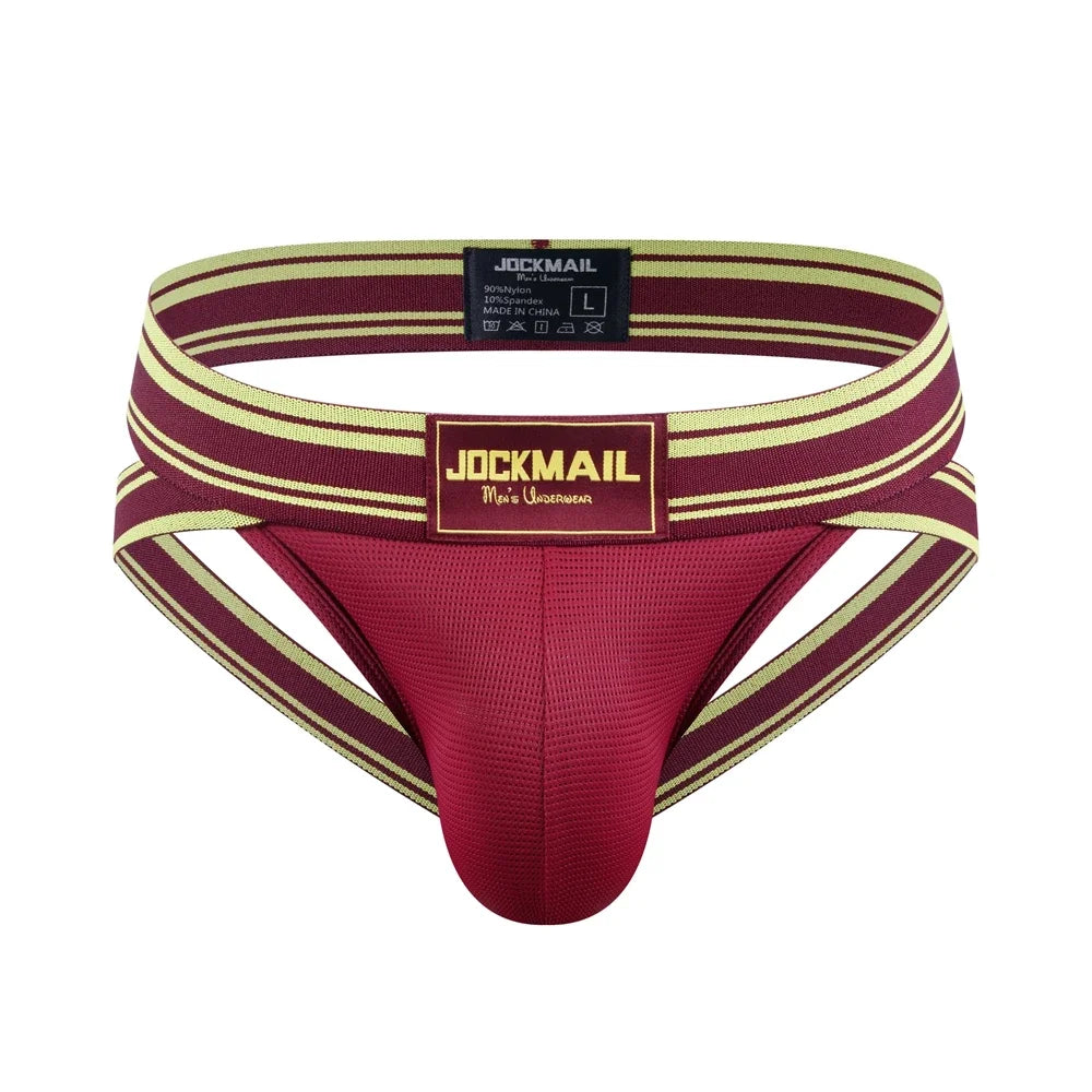 Wide-Waistband Jockstrap – 13 Colours | M–XXL | Nylon & Lycra