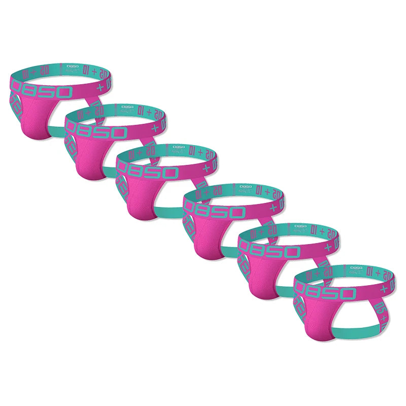 High-Cut Jockstrap – 7 Colours | M–2XL | Nylon & Polyester