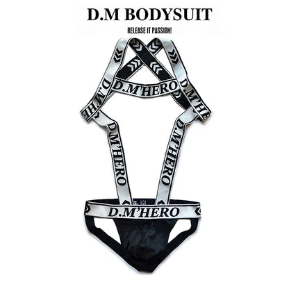 D.M. Hollow G-String & Chest Harness Set | 6 Colours | M–XXL