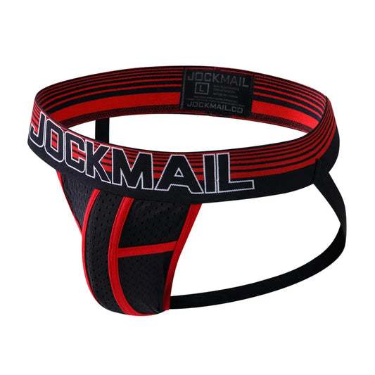 Low-Rise Mesh Jockstrap – 4 Colours | M–2XL | Nylon & Elastane