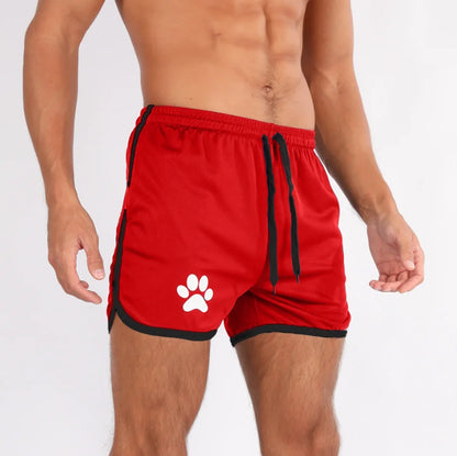 Breathable Mesh Shorts with Paw Print – 17 Colours | Sizes by Weight | M–XXL