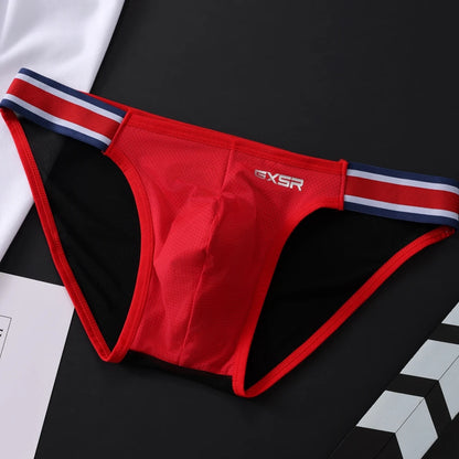 Letter Print Brief – 2 Colours | M–2XL | Polyester & Elastane
