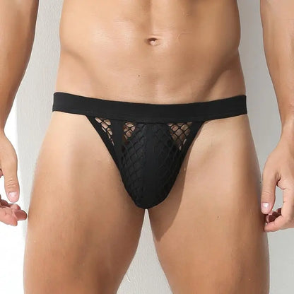 Mesh Jockstrap – Beige, Black, Blue, White & Yellow | S–XL | Polyester & Lycra