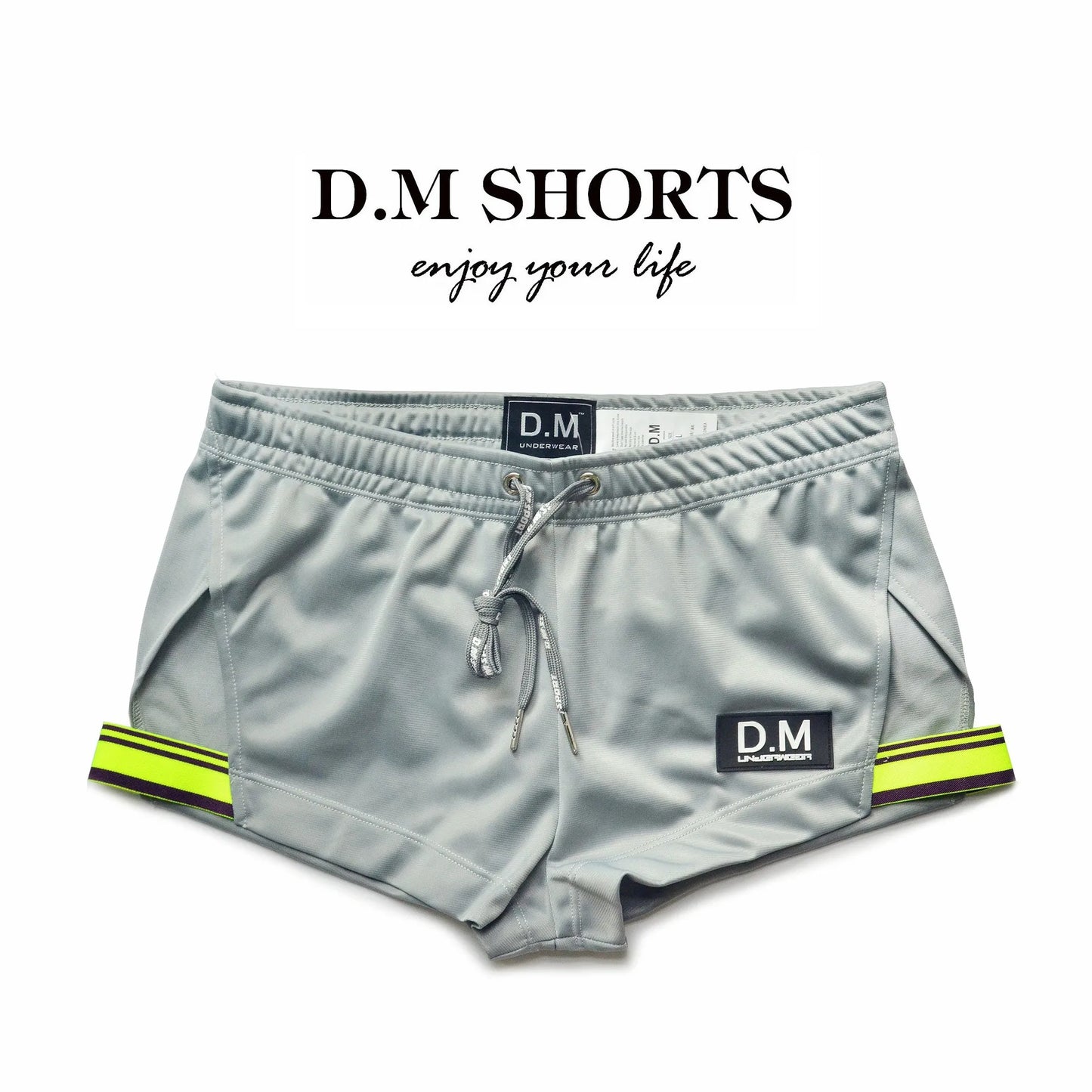Neon Party Short & Harness Set – 10 Colours | M–2XL | Polyester & Elastane