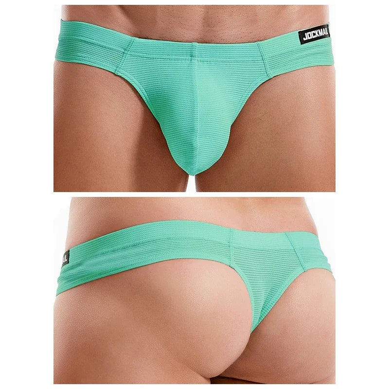Colourful Thong – 9 Colours incl. Fluor | M–2XL | Nylon & Lycra