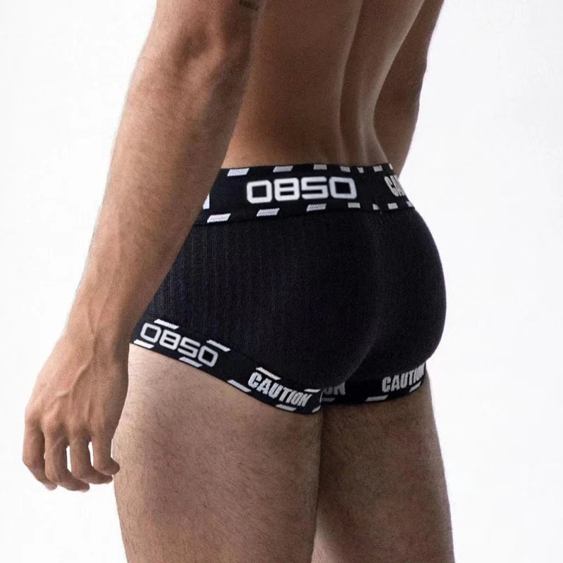 Caution Boxershort 3-Pack – 4 Colours | M–2XL | Cotton