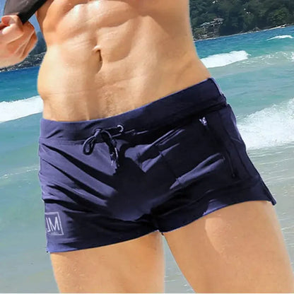 Classic Swim Trunks – Solid Colour Swimwear | M–2XL