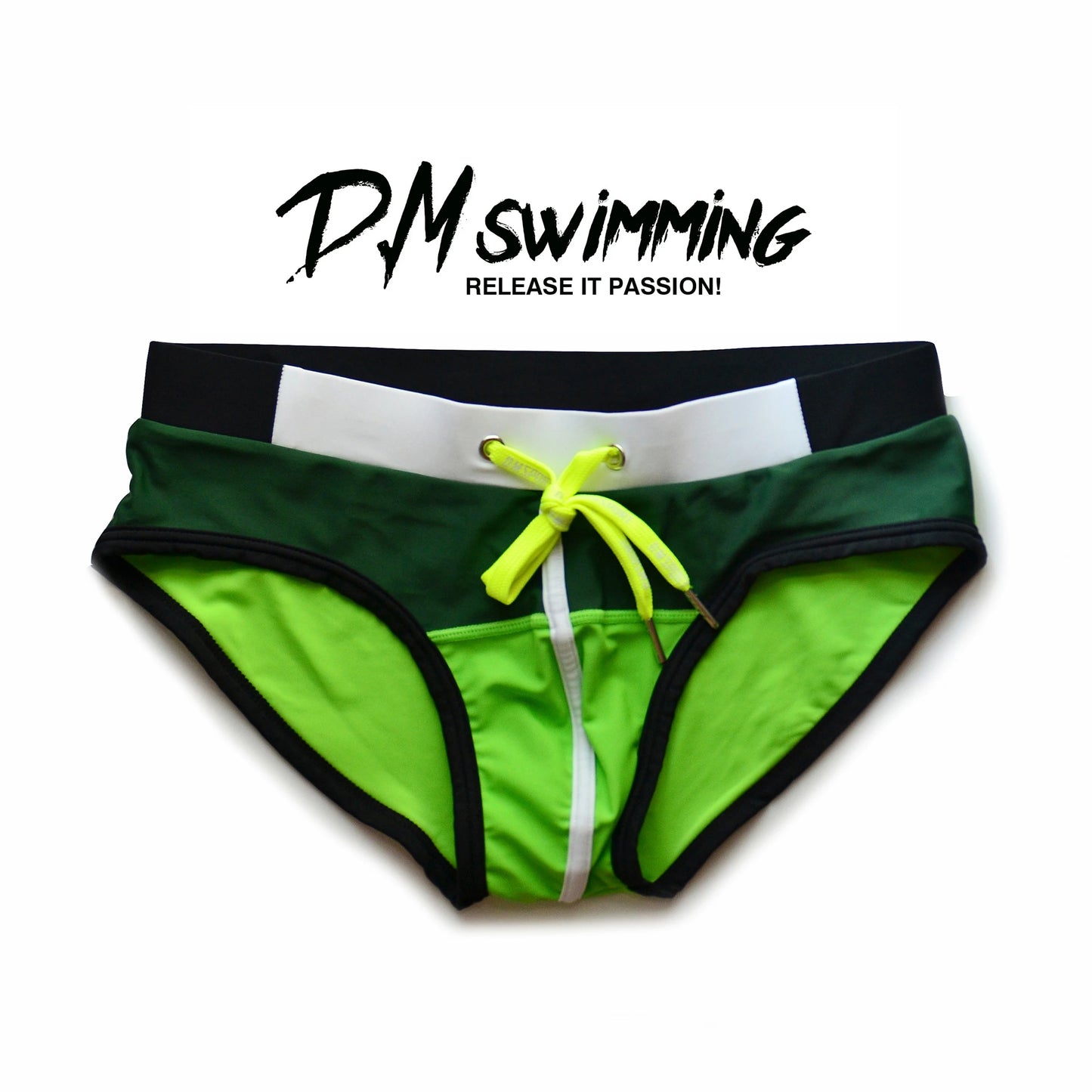 Low-Waist Swim Brief – 4 Colours | M–2XL | Cotton & Elastane