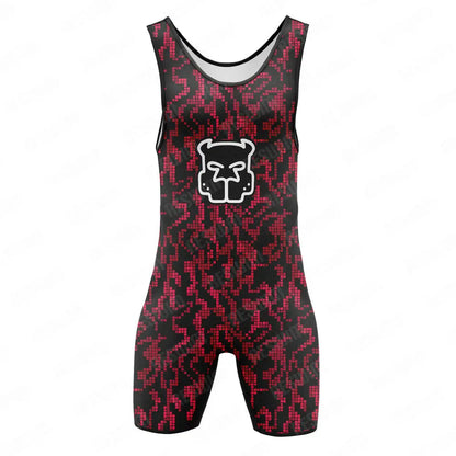 Wrestling Singlet Bodysuit – 15 Designs | S–3XL | Lycra