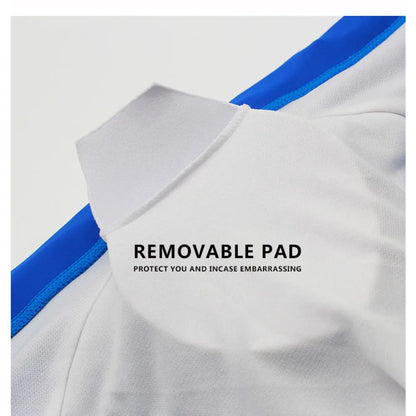 Low-Rise Swim Brief – Blue & Black | M–2XL | Nylon