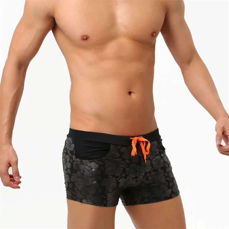 Swim Short | Blue & Black | M–XXL