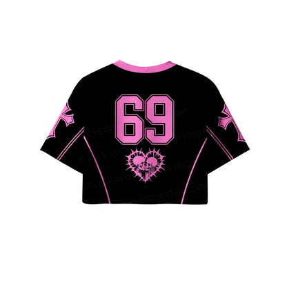 3D Print Mesh Crop Top – Better a Faggot | S–4XL | 100% Polyester