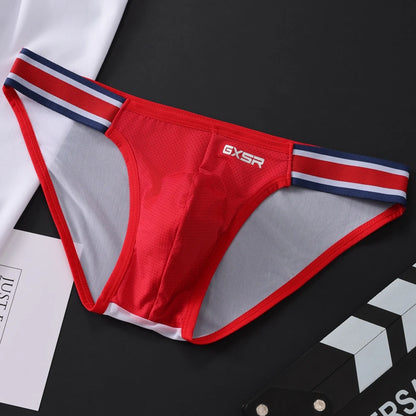 Letter Print Brief – 2 Colours | M–2XL | Polyester & Elastane