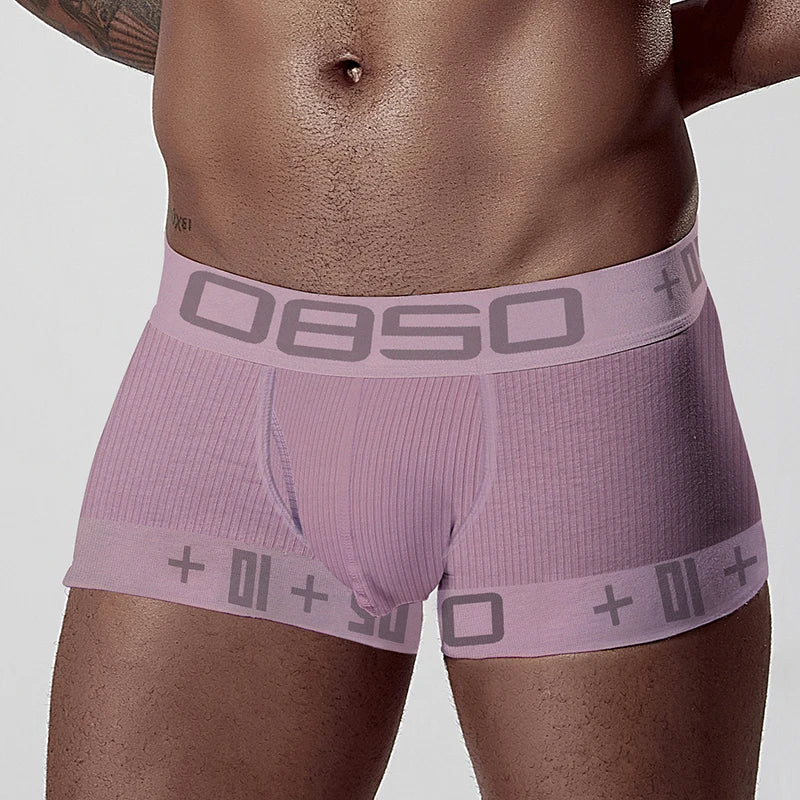 Ribbed Boxer Short – 6 Colours | M–2XL | Cotton & Lycra