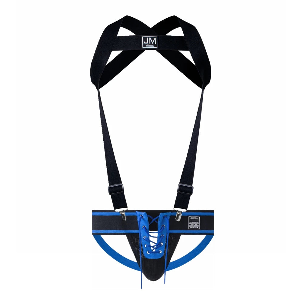 Jockmail Jockstrap met Afneembare Harnas