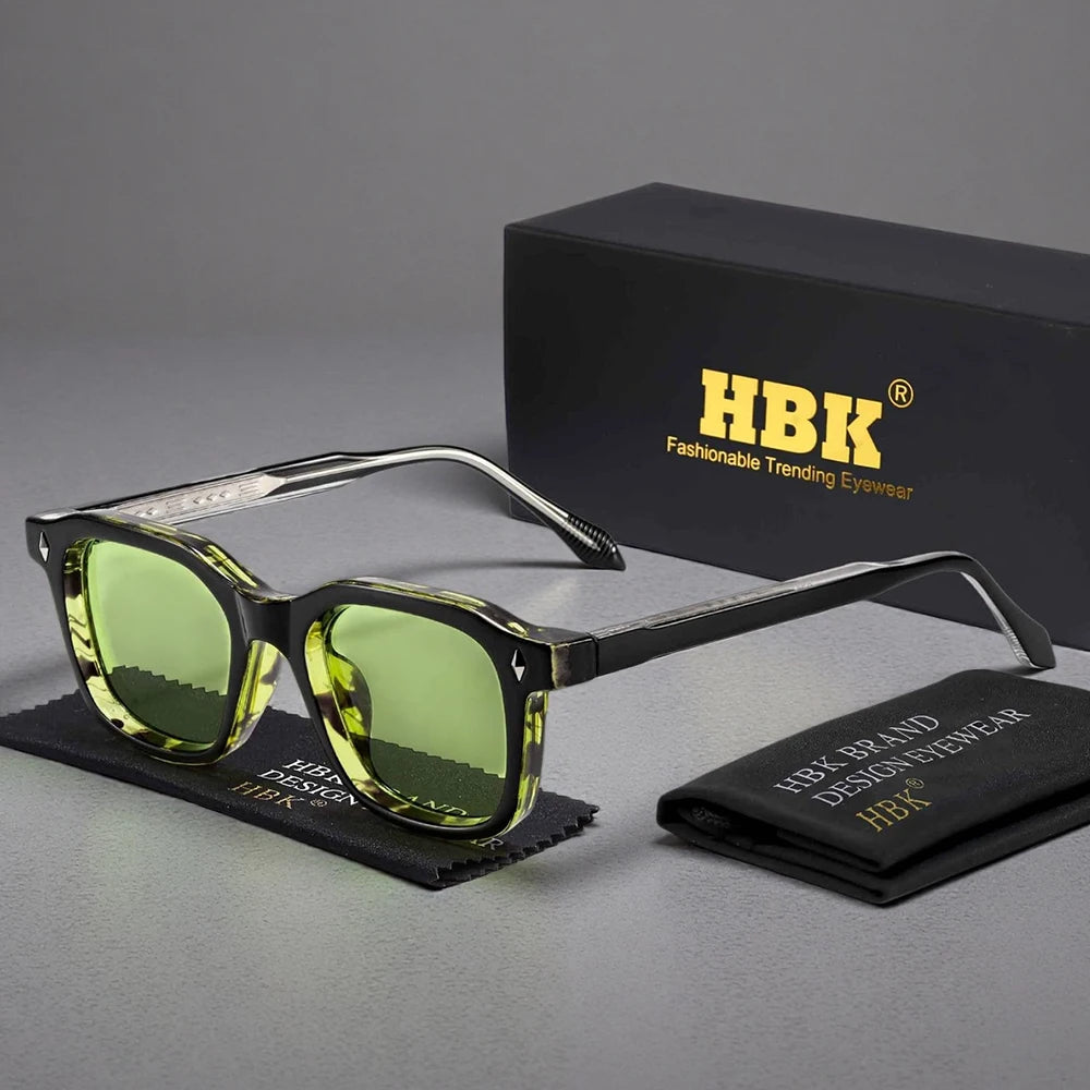 Elegant Square Sunglasses – 7 Colours | UV400 | With or Without Case