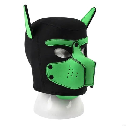 Dog Hood Mask | Full Head | 6 Colours | Cosplay & Fetish