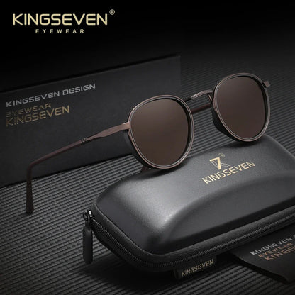 Polarised Vintage Round Sunglasses – 5 Colours | One Size | Alloy & TAC
