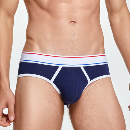 Low-Rise Bikini Brief – 6 Colours | M–2XL | Cotton & Spandex