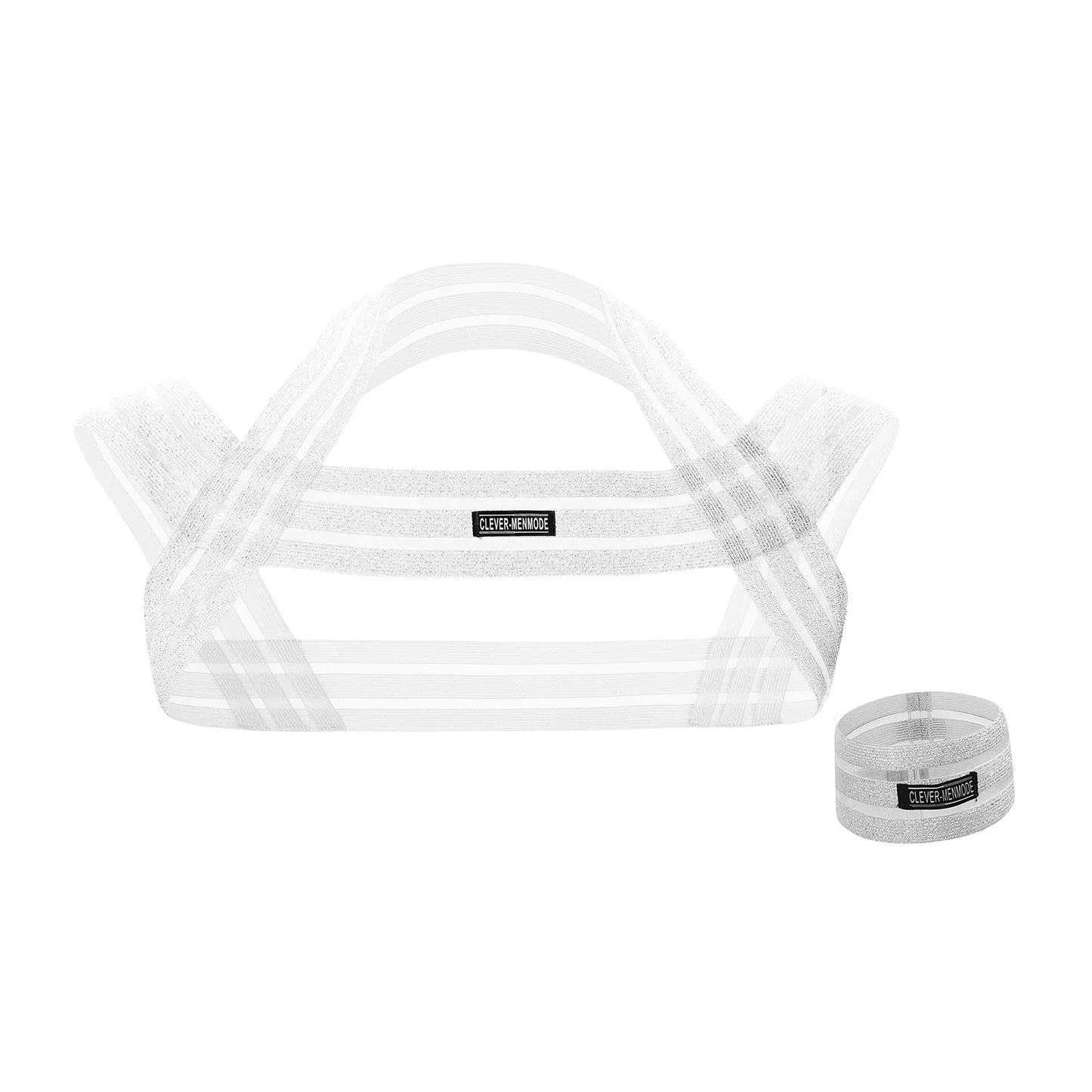 Cross Strap Body Harness with Bracelet