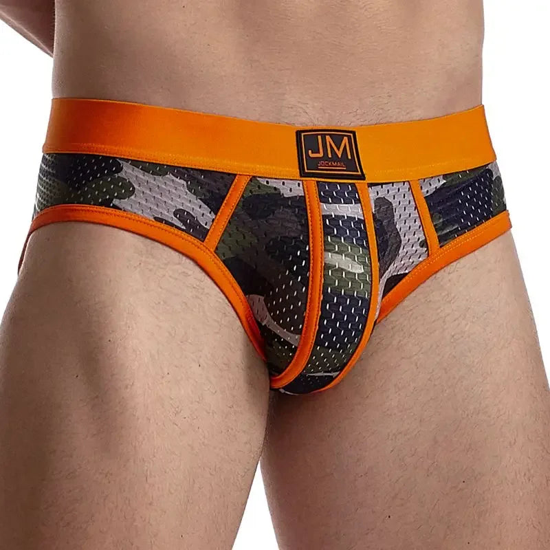 Mesh Brief Camo – Lightweight Mesh Underwear | M–2XL