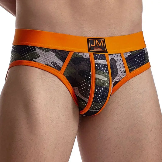 Mesh Brief Camo – Lightweight Mesh Underwear | M–2XL