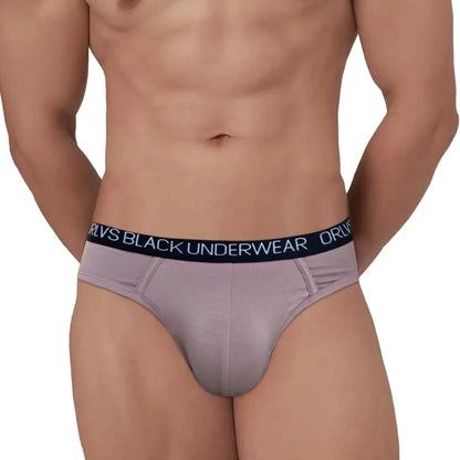 Men's Hip Brief or Tanga | White, Pink & Black | M–2XL