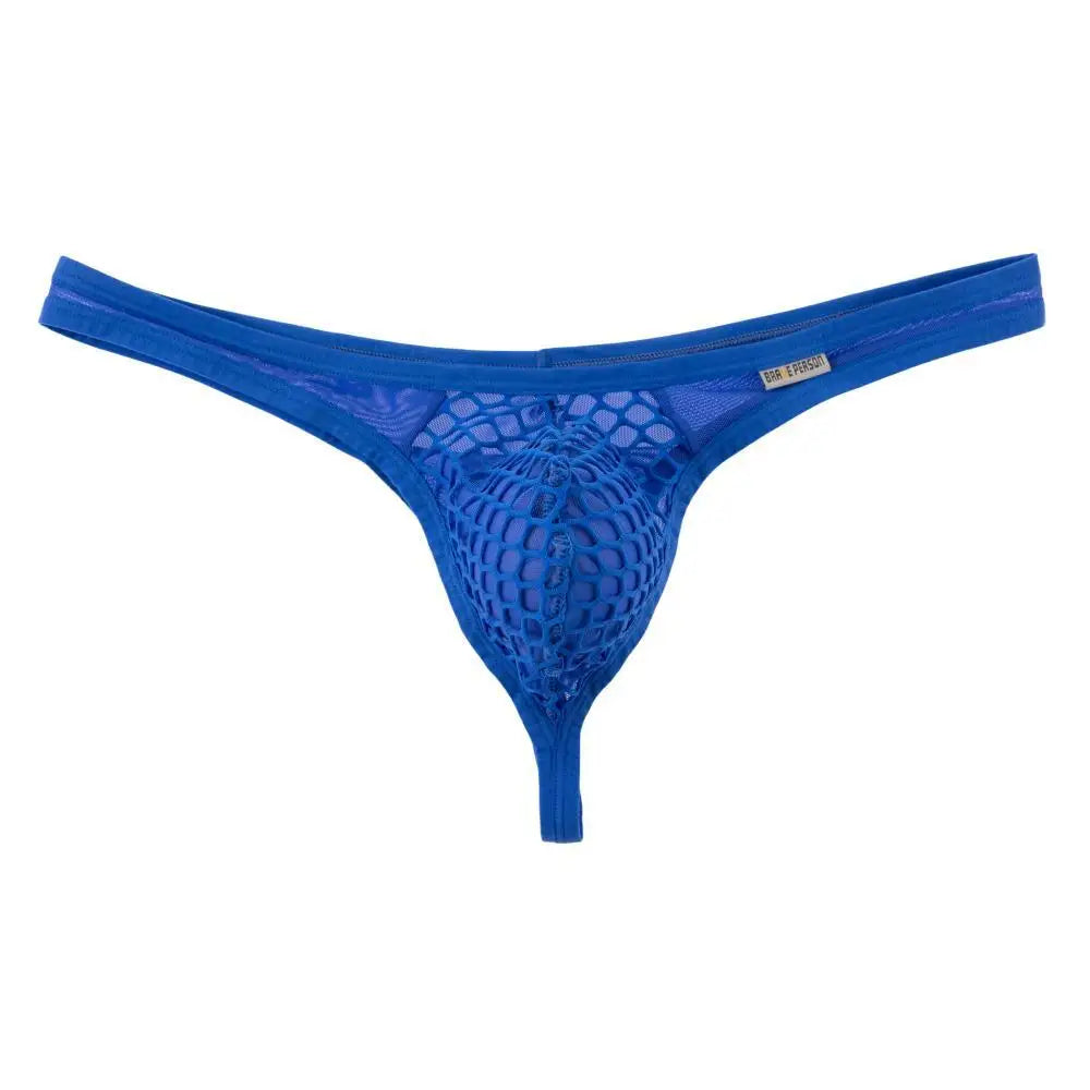 Men's Mesh Transparent Thong – Sexy G-String T-Back Underwear | S–XL