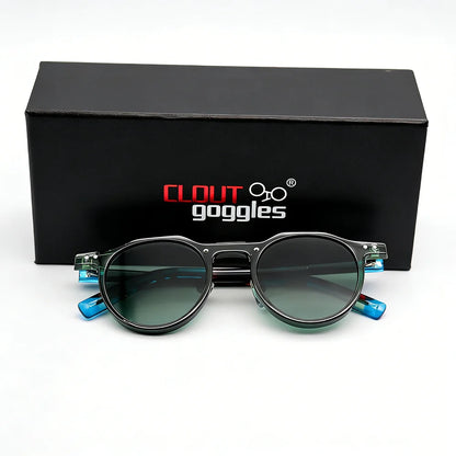 Double Beam Round Sunglasses – 5 Colours | One Size | Plastic