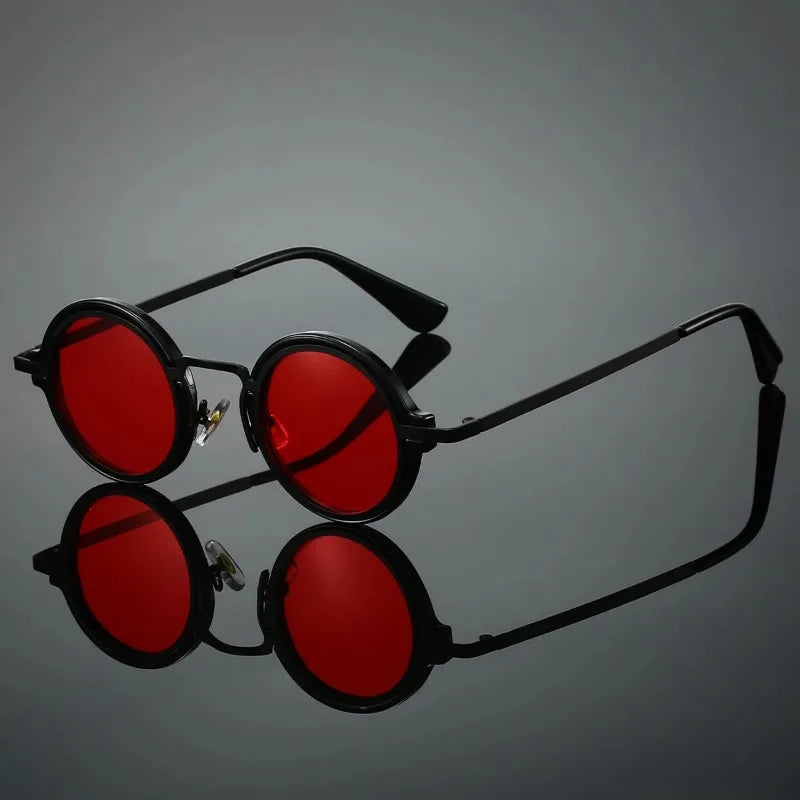 Photochromic Round Sunglasses – UV400 | 6 Colours | Alloy Frame
